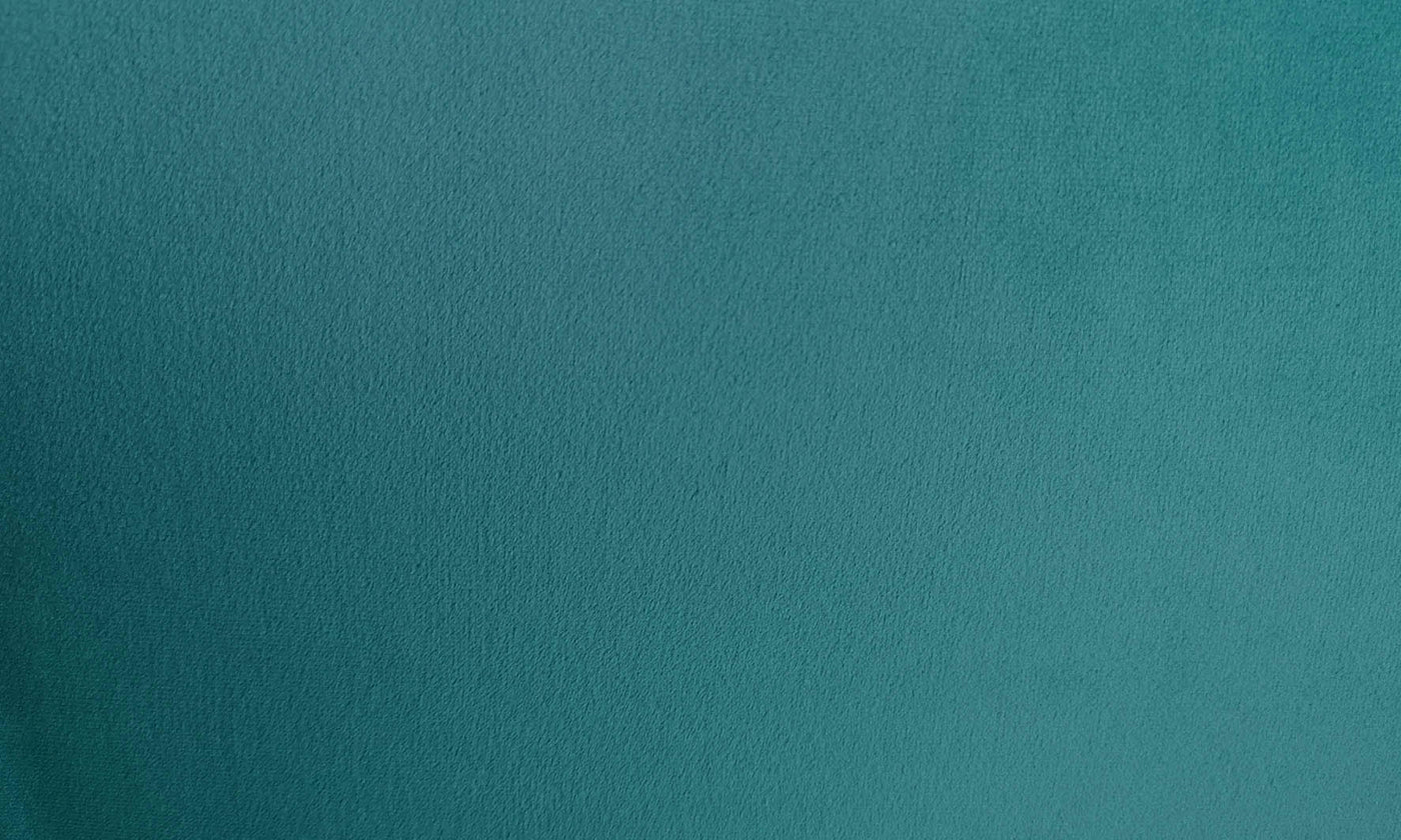 Teal Blue Velvet Lampshade with Mirror Silver Lining